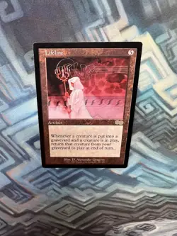 MTG Lifeline MP/HP Urza's Saga - Please See Photos For Condition - Image 3