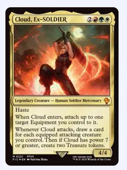MTG - Magic the Gathering - Final Fantasy Commander Deck - Limit Break - In Hand - Image 5