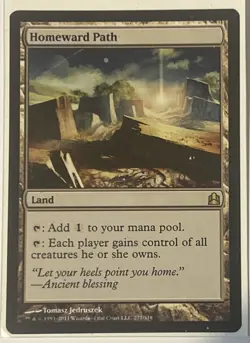 [1x] Homeward Path Slight Play, English Commander 2013 MTG Magic - Image 1