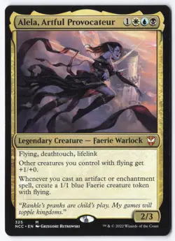 Alela, Artful Provocateur M Commander: Streets of New Capenna 325 LP - Image 1