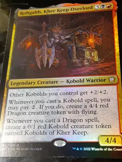 Rohgahh Kher Keep Overlord FOIL , Commander DU , NM ,MTG,FREE SHIPPING - Image 3
