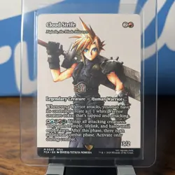 Magic MTG Final Fantasy Cloud Strife #42 *NON-FOIL* Mythic Through The Ages - Image 1