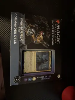 Wizards of the Coast Magic The Gathering Warhammer 40k Commander Deck -100 Cards - Image 1