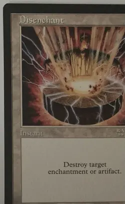 Magic The Gathering MTG DISENCHANT Promo 6x9 Oversize Jumbo Card! - Image 2
