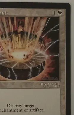 Magic The Gathering MTG DISENCHANT Promo 6x9 Oversize Jumbo Card! - Image 3