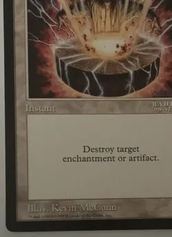 Magic The Gathering MTG DISENCHANT Promo 6x9 Oversize Jumbo Card! - Image 4