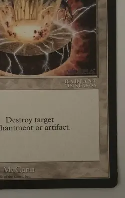 Magic The Gathering MTG DISENCHANT Promo 6x9 Oversize Jumbo Card! - Image 5