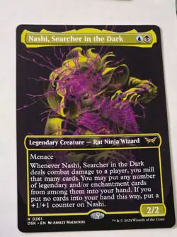 MTG - Nashi, Searcher in the Dark - Duskmourn: House of Horror - Image 1