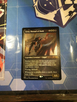 Liesa, Shroud of Dusk MTG Commander Legends Rare NM - Magic Card FOIL ETCHED - Image 3