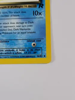 Pokemon Team Rocket 1st Edition Squirtle & Dark Wartortle US - Image 5