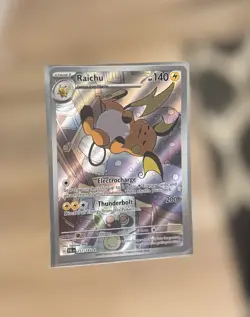 Pokemon TCG Raichu 211/193 IR Illustration Rare Paldea Evolved ⚡⚡⚡ - Image 1