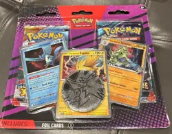 Pokemon 2 Pack Blister - Team Rocket's Articuno, Zapdos, Tyranitar - New Sealed - Image 1