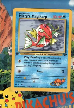 Pokemon TCG Misty's Magikarp 88/132 - 1st Edition Gym Challenge Non-Holo NM/M - Image 1