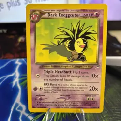 Dark Exeggutor 33/105 Vintage Pokemon Neo Destiny Set 2000 - Image 1