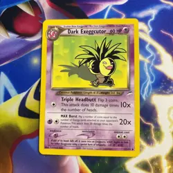 Dark Exeggutor 33/105 Vintage Pokemon Neo Destiny Set 2000 - Image 3