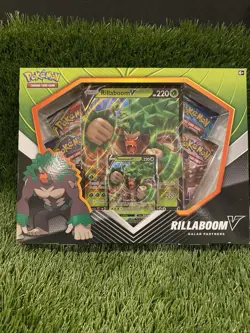 Pokemon Rillaboom V Galar Partners Box Sealed - Image 1