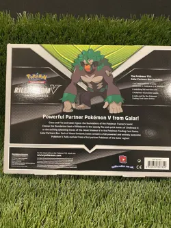 Pokemon Rillaboom V Galar Partners Box Sealed - Image 5