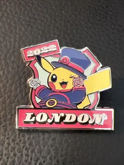 Pikachu Pin London Pokemon World Championships 2022 Deck Promo New RARE - Image 1