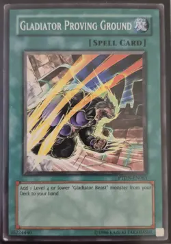 YuGiOh Gladiator Proving Ground PTDN-EN061 - Image 1