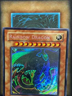 Yugioh Rainbow Dragon TAEV-EN006 Ghost Rare LP - Image 3