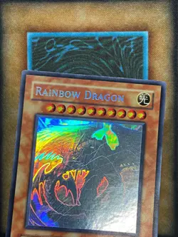 Yugioh Rainbow Dragon TAEV-EN006 Ghost Rare LP - Image 4