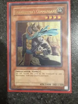 Yu-Gi-Oh! TCG Gravekeeper’s Commandant Ultimate Rare - Image 3
