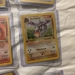Six Holographic Pokemon Trading Cards That Are Gently Used plus more - Image 5