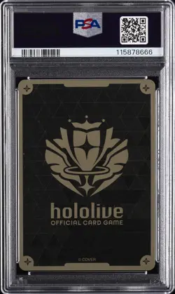 2024 HOLOLIVE OFFICIAL CARD GAME JPN SUPER RARE #068 NERISSA RAVENCROFT PSA 10 - Image 2