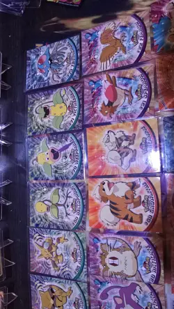 Pokemon Topps TV Animation Collectible Cards LOT - Image 3