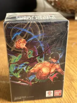 ONE PIECE CARD GAME - WINGS OF THE CAPTAIN DOUBLE PACK SET 3 Box (Alt Art Zoro) - Image 1