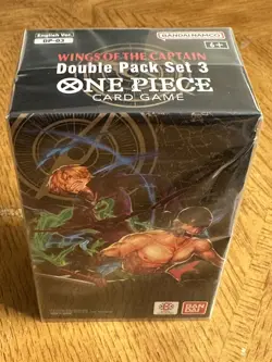 ONE PIECE CARD GAME - WINGS OF THE CAPTAIN DOUBLE PACK SET 3 Box (Alt Art Zoro) - Image 2
