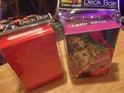 ultra pro deck boxes lot for sport cards dragonballz Pokemon - Image 1
