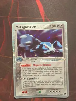 Metagross ex 95/108 Power Keepers Holo Pokemon Card - Image 1