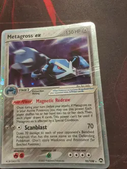 Metagross ex 95/108 Power Keepers Holo Pokemon Card - Image 2