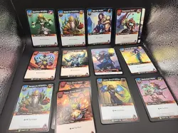 Lot Of 14 HERO Cards World of Warcraft Horde Aliance (WOW TCG) +foils - Image 1