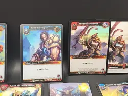 Lot Of 14 HERO Cards World of Warcraft Horde Aliance (WOW TCG) +foils - Image 5