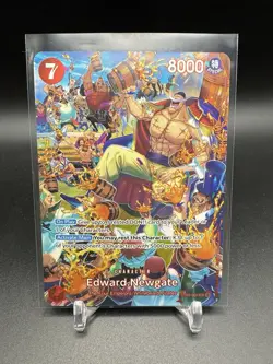 Edward Newgate SR ST15-002 SP ONE PIECE Card Royal Blood English Near Mint/Mint - Image 1