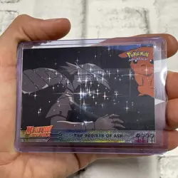 Mewtwo Strikes Back the Rebirth of Ash #38 Topps TV Pokemon Card Black Logo LP - Image 2