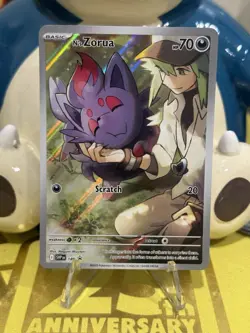 N's Zorua 189 Sv: Scarlet & Violet Promo Cards Holo - Image 1
