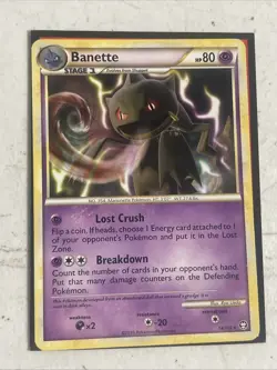 Banette 14/102 | HGSS - Triumphant | Pokemon Card | English | Non-Holo Rare - Image 1
