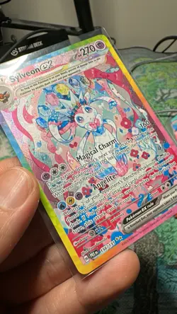 Pokemon TCG Sylveon EX Card Sir 156/131 Prismatic Evolutions English - Image 3