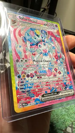 Pokemon TCG Sylveon EX Card Sir 156/131 Prismatic Evolutions English - Image 4