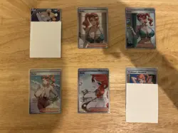 Pokemon Sonia Anime Waifu Card Lot - Near Mint (Used) - Image 1