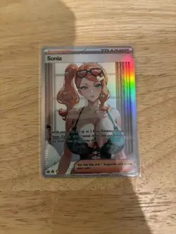 Pokemon Sonia Anime Waifu Card Lot - Near Mint (Used) - Image 3