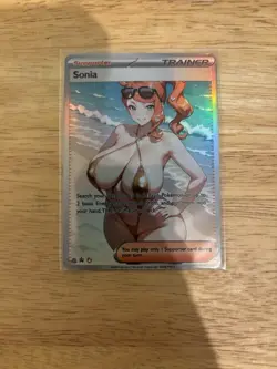 Pokemon Sonia Anime Waifu Card Lot - Near Mint (Used) - Image 5