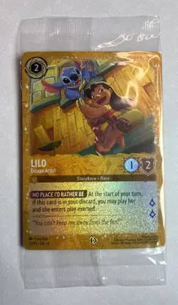 Lilo - Escape Artist 25 Disney Lorcana Promo Cards Holo - Image 1