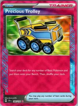 Pokemon Card Precious Trolley 185/191 Surging Sparks - Near Mint - Image 1
