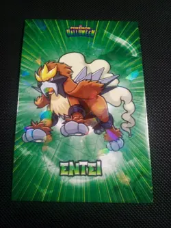 Pokemon 2024 Card Database Halloween Set Entei Cracked Ice Holo Peru US Seller - Image 1