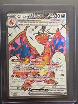 Charizard ex 056 Sv: Scarlet & Violet Promo Cards Holo Full Art Ultra Rare - Image 1
