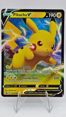 Pikachu V - SWSH061 - SWSH: Sword & Shield Promo Cards (SWSD) - Image 1
